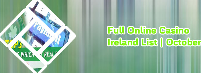 Instant payout online casino Ireland