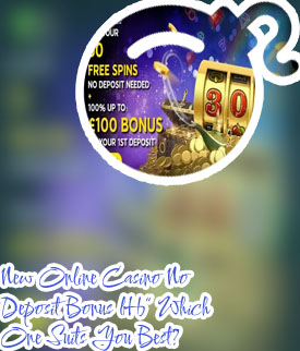 No deposit bonus online casino
